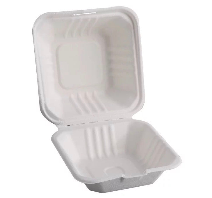 Eco Takeaway Burger size Box-100pcs - Ecofrenli.com