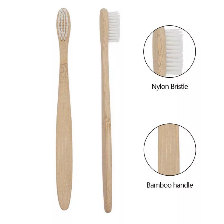 Children Bamboo Toothbrush (2pcs) - Ecofrenli.com