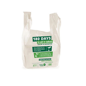 Compostable Biodegrable Shopping bag (100pcs) - Ecofrenli.com