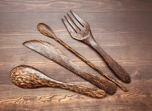 “I’M HANDMADE” Solid wood cutlery - Ecofrenli.com