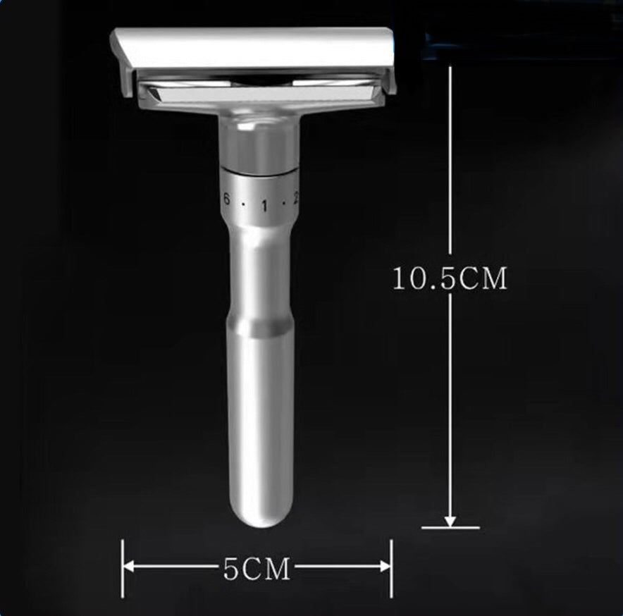 Reusable Classic Wet Shaving Razor (Free 5 blades) - Ecofrenli.com
