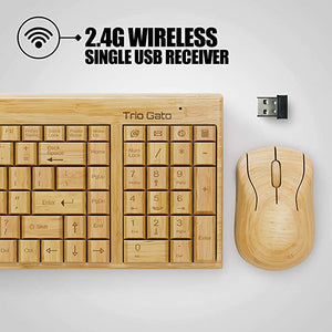 Eco Wireless Keyboard and Mousse Set (for PC) - Ecofrenli.com